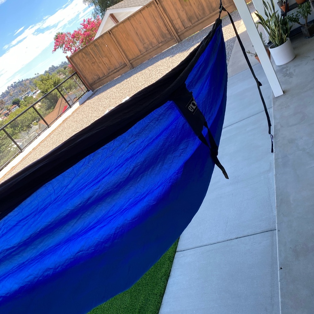 Navy/Royal Blue Eno Single Nest Hammock, with Straps included